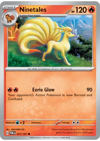 Ninetales #027/167 — Twilight Masquerade