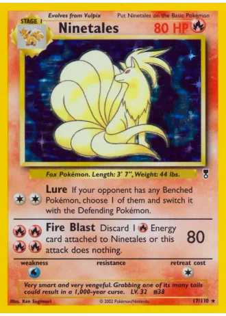 Ninetales #17/110 — Legendary Collection