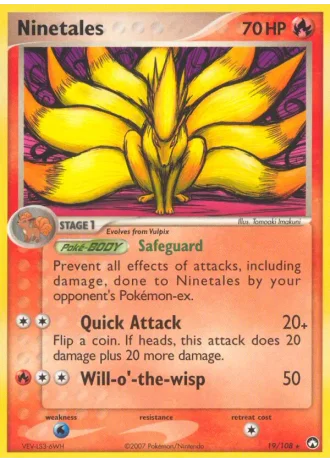Ninetales #19 — Power Keepers