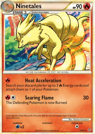 Ninetales #20/95 — Forze Scatenate