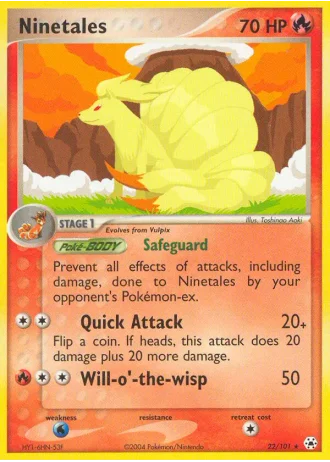 Ninetales #22/101 — Hidden Legends