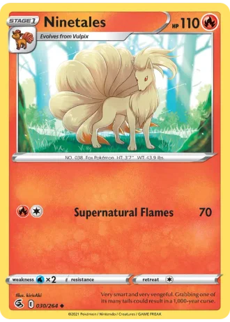 Ninetales #30 — Fusion Strike