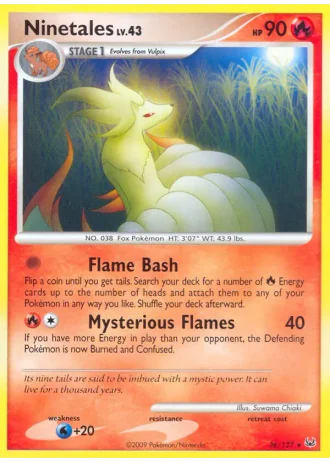 Ninetales #36 — Platino