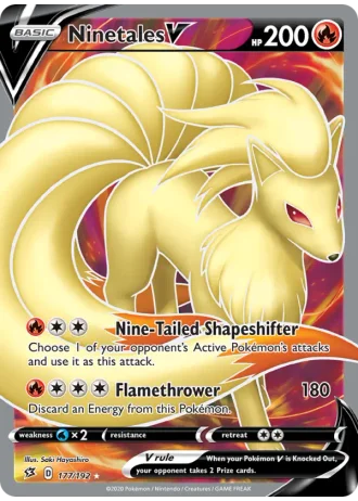 Ninetales V #177 — Rebel Clash