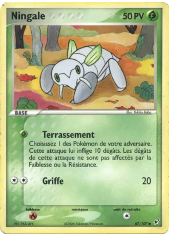 Ningale #67/107 — EX Deoxys