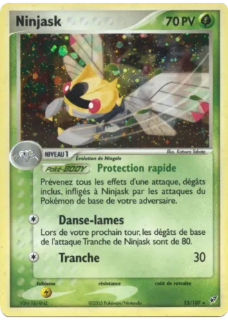 Ninjask #13/107 — EX Deoxys