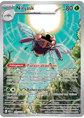 Ninjask #137/132 — Mega-Entwicklung