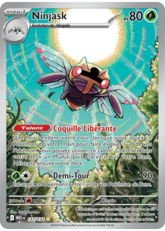 Ninjask #137/132 — Méga-Évolution