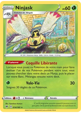 Ninjask #14 — Voltage Éclatant