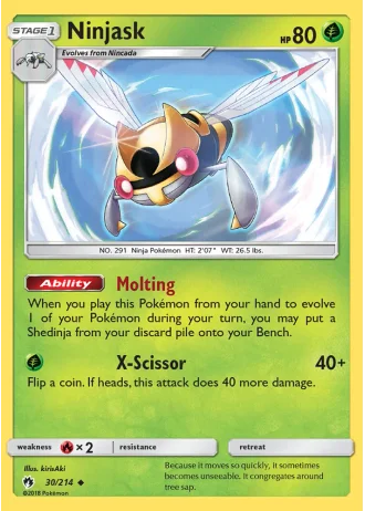 Ninjask #30/214 — Lost Thunder