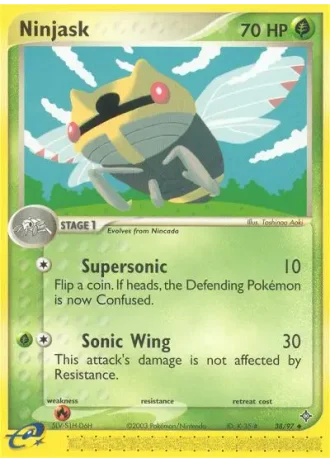 Ninjask #38/97 — EX Drache