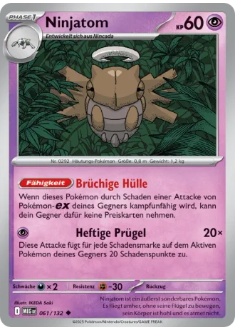 Ninjatom #061/132 — Mega-Entwicklung