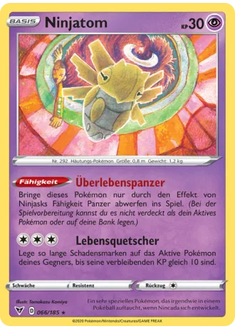 Ninjatom #66/185 — Farbenschock