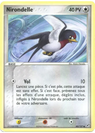 Nirondelle #80/107 — EX Deoxys