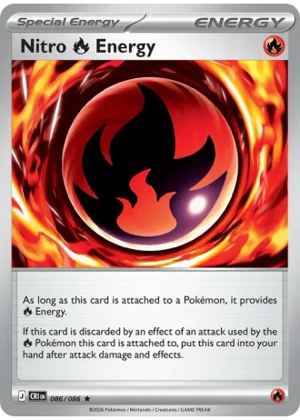 Nitro Fire Energy #086/86 — Chaos Rising
