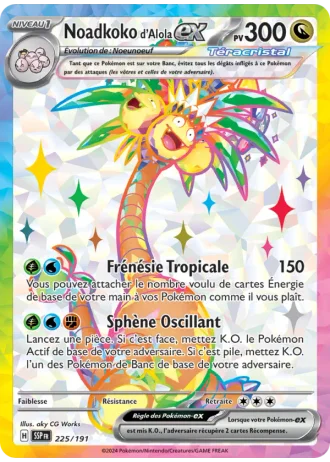 Noadkoko d'Alola ex #225 — Étincelles Déferlantes