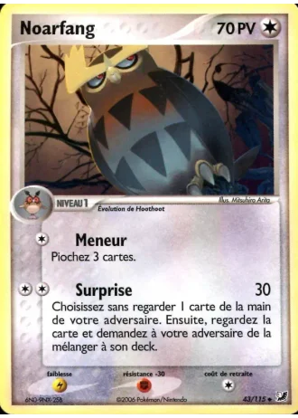 Noarfang #43/115 — EX Forces Cachées