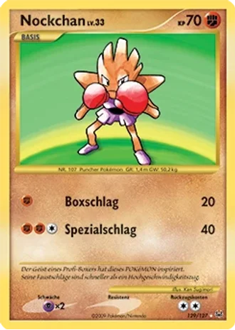 Nockchan #129/127 — Platin