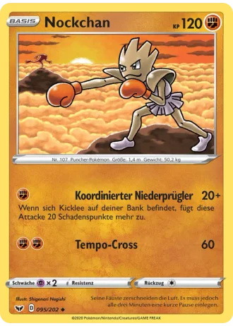 Nockchan #95/202 — Schwert & Schild