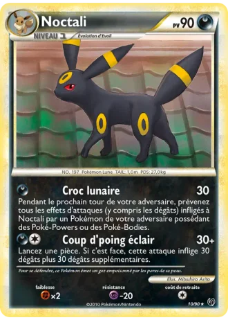 Noctali #10/90 — Indomptable