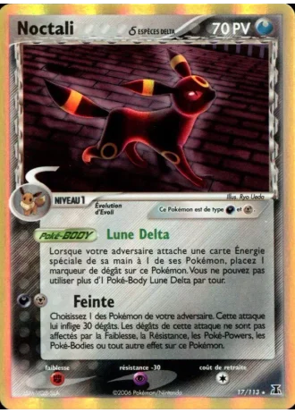 Noctali #17 — EX Espèces Delta