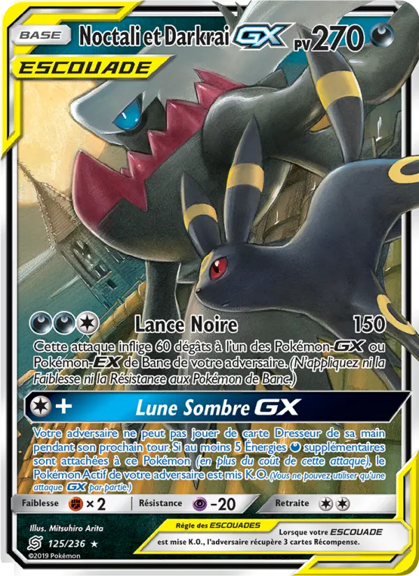 Noctali et Darkrai GX #125 — Harmonie des Esprits