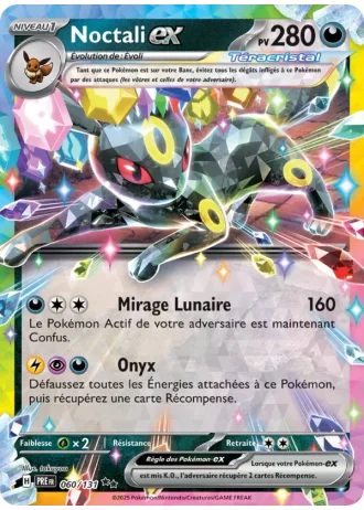 Noctali ex #060/131 — Évolutions Prismatiques