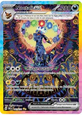 Noctali ex #161/131 — Évolutions Prismatiques