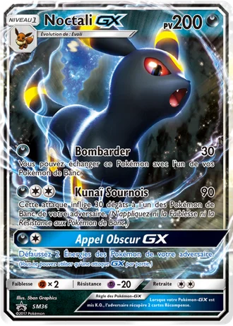 Noctali GX SM36 — Soleil & Lune Promos