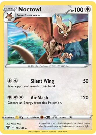 Noctowl #121/189 — Astral Radiance