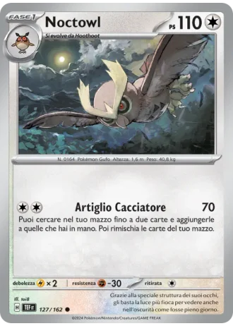 Noctowl #127/162 — Cronoforze