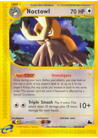 Noctowl #40 — Skyridge