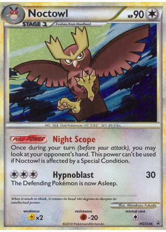 Noctowl HGSS06 — HeartGold & SoulSilver Promos
