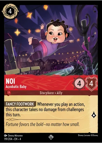Noi - Acrobatic Baby #119/204 — Ursula's Return