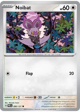 Noibat #090/131 — Prismatic Evolutions