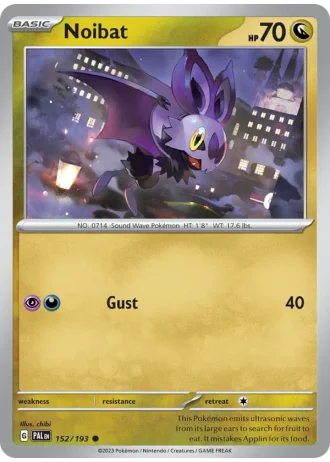 Noibat #152/193 — Paldea Evolved