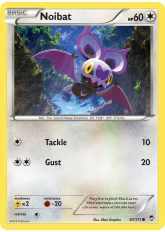 Noibat #87/111 — Furious Fists