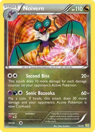 Noivern #13 — XY trainer Kit (Noivern)