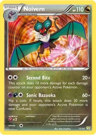Noivern #13 — XY trainer Kit (Noivern)