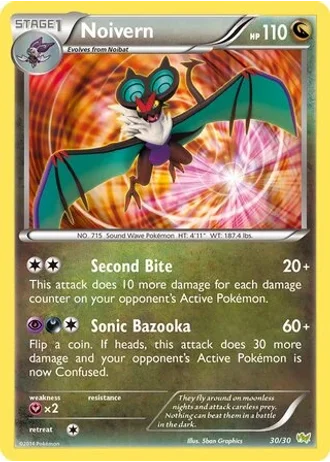 Noivern #30 — XY trainer Kit (Noivern)