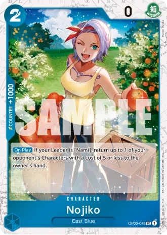 Nojiko (OP03-048) (Pirate Foil) — One Piece Card The Best Vol.2(PRB02)