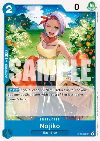 Nojiko (OP03-048) (Reprint) — One Piece Card The Best Vol.2(PRB02)