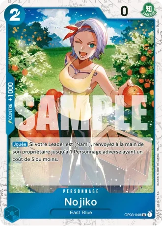 Nojiko (OP03-048) (Reprint) — ONE PIECE CARD THE BEST vol.2 (PRB02)