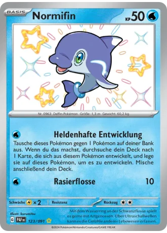 Normifin #123/91 — Paldeas Schicksale