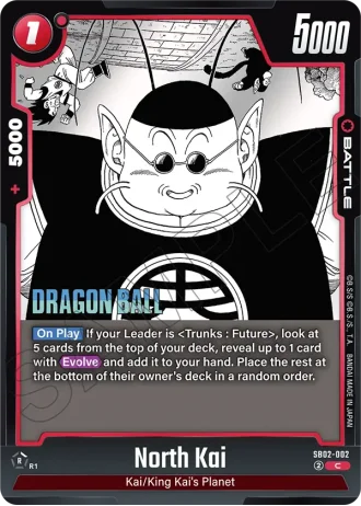 North Kai SB02-002 — Manga Booster 02 (SB02)