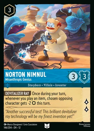 Norton Nimnul - Misanthropic Genius #146/257 — Wilds Unknown