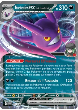 Nostenfer-ex de la Team Rocket #122/182 — Rivalités Destinées