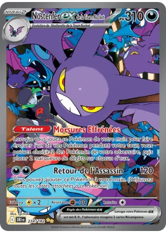 Nostenfer-ex de la Team Rocket #234/182 — Rivalités Destinées