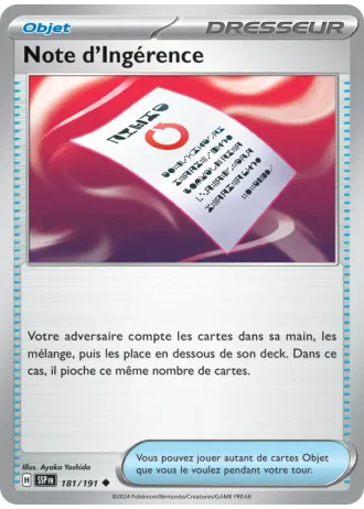 Note d'Ingérence #181/191 — Étincelles Déferlantes