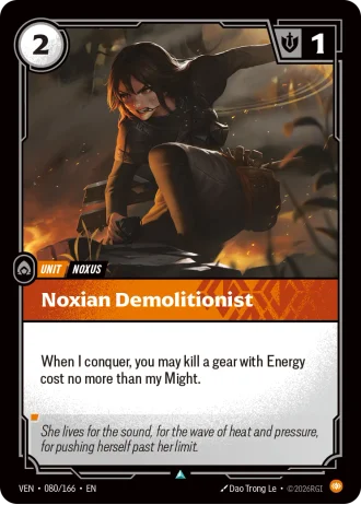 Noxian Demolitionist #080/166 — Vendetta